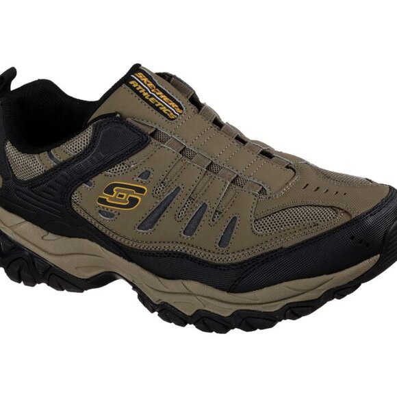 Skechers MEN AFTER BURN Extra Wide Width 51866 (Pebble) - Picture 1 of 6